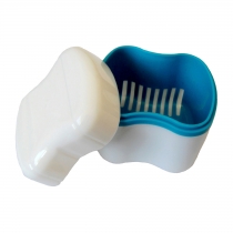 €1,45 -35%, Bewaardoosje  Luxe Prothese/MRA/Activator hoog met net,