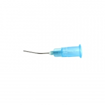 Applicatietip etch blauw, 0.60 mm, 23G, LL, 100 tips per verpakking, PP