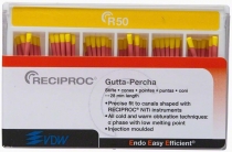 Guttapercha, Reciproc, R50. Geel VDW  