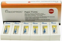 Paperpoints, Reciproc, R50. Geel VDW  