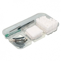 Slide Tray Divider, Transparant, Zirc