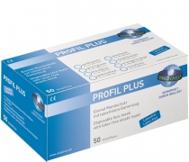 Mondmasker medisch chirurgisch, Profil Plus, Blauw, BFE >99%, Elastiek, 50 maskers per verpakking